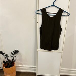 Lululemon Army Green Tank Top